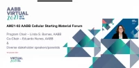 AM21-92: AABB Cellular Starting Material Forum icon