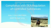Compliance with Drug Enforcement Administration Regulation of Controlled Substances icon