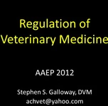 Regulation of Veterinary Medicine icon