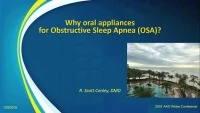 2019 Winter Conference - Managing OSA with Oral Appliances: An Overview
