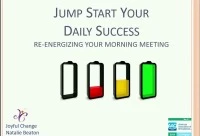 2019 AAO Annual Session - Jump Start Your Daily Success: Re-energizing Your Morning Meeting