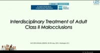 Interdisciplinary Treatment of Adult Class II Malocclusions