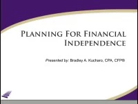 2015 Webinar – Planning for Financial Independence 