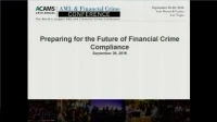 Tomorrow is Yesterday: Preparing for the Future of Financial Crime Compliance icon