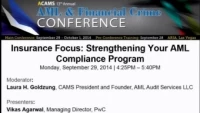 Insurance Focus: Strengthening Your AML Compliance Program icon