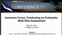 Insurance Focus: Conducting an Enterprise-Wide Risk Assessment icon