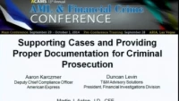Supporting Cases and Providing Proper Documentation for Criminal Prosecution icon
