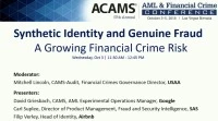Synthetic Identity and Genuine Fraud: A Growing Financial Crime Risk icon