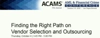 Finding the Right Path on Vendor Selection and Outsourcing  icon