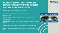Fighting Fraud and Financial Exploitation Involving Elders and Vulnerable Adults icon