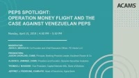 PEPs Spotlight: Operation Money Flight and the Case Against Venezuelan PEPs icon