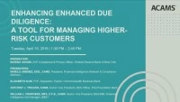 Enhancing Enhanced Due Diligence: A Tool for Managing Higher-Risk Customers icon
