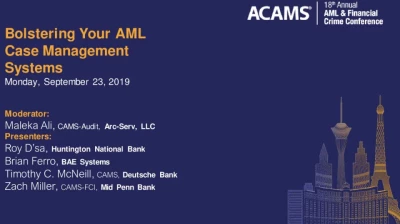 Bolstering Your AML Case Management Systems  icon
