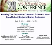 Knowing Your Customer's Customer: To Bank or Not to Bank Medical Marijuana Related Businesses? icon