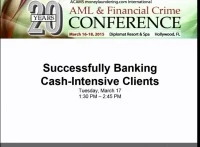 Successfully Banking Cash-Intensive Clients icon