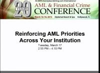 Reinforcing AML Priorities Across Your Institution icon