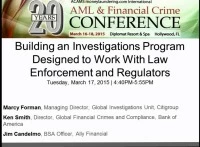 Building an Investigations Program Designed to Work with Law Enforcement and Regulators icon