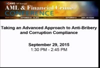 Taking an Advanced Approach to Anti-Bribery and Corruption Compliance icon