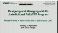 Designing and Managing Multi-Jurisdictional AML/CTF Program icon