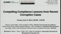Compelling Compliance Lessons from Recent Corruption Cases icon