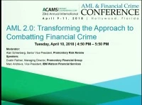 AML 2.0: Transforming the Approach to Combatting Financial Crime  icon