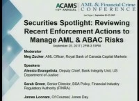Securities Spotlight: Reviewing Recent Enforcement Actions to Manage AML & ABAC Risks icon