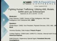 Fighting Human Trafficking: Utilizing AML Models, SARS and Law Enforcement icon