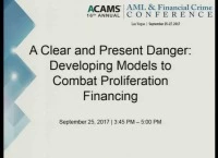 A Clear and Present Danger: Developing Models to Combat Proliferation Financing  icon