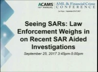 Seeing SARS: Law Enforcement Weighs in on Recent SAR Aided Investigations icon