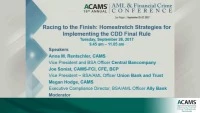 Racing to the Finish: Homestretch Strategies for Implementing the CDD Final Rule icon