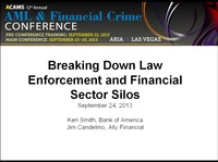 Breaking Down Law Enforcement and Financial Sector Silos icon