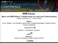 MSB Focus: Bank and MSB Dialog: Collaborating for Improved Understanding icon