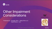Other Impairment Considerations
