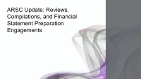 NAA2103. ARSC Update - Reviews, Compilations and Financial Statement Preparation icon