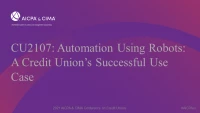 Automation Using Robots: A Credit Union’s Successful Use Case icon