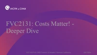Costs Matter! - Deeper Dive icon