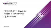 CFO Guide to People & Performance Optimization