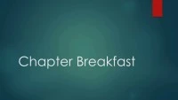 Chapter Breakfast icon