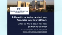 E-Cigarette and Vaping-Associated Lung Injury (EVALI): What We Know About This New Pulmonary Disorder