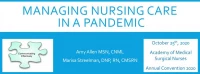 Managing Nursing Care in a Pandemic