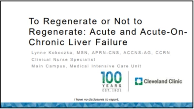 Acute Liver Failure and Pharmacology