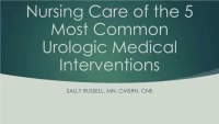 Urology: The Five Most Common Interventions