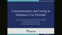 Communication and Caring in Substance Abuse
