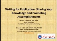Writing for Publication: Sharing Your Knowledge and Promoting Accomplishments