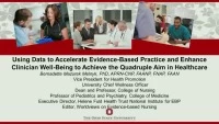 Using Data to Accelerate Evidence-Based Practice and Enhance Clinician Well-Being to Achieve the Quadruple Aim in Healthcare icon