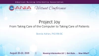 Project Joy: From Taking Care of the Computer to Taking Care of Patients