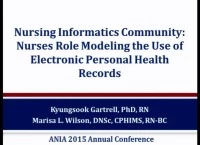 Nursing Informatics Community: Nurses Role Modeling the Use of Electronic Personal Health Records icon