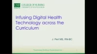 Infusing Digital Health Technology across the Curriculum
