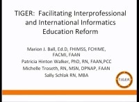 030 - TIGER: Facilitating Interprofessional and International Informatics Education Reform