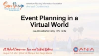 Event Planning in a Virtual World